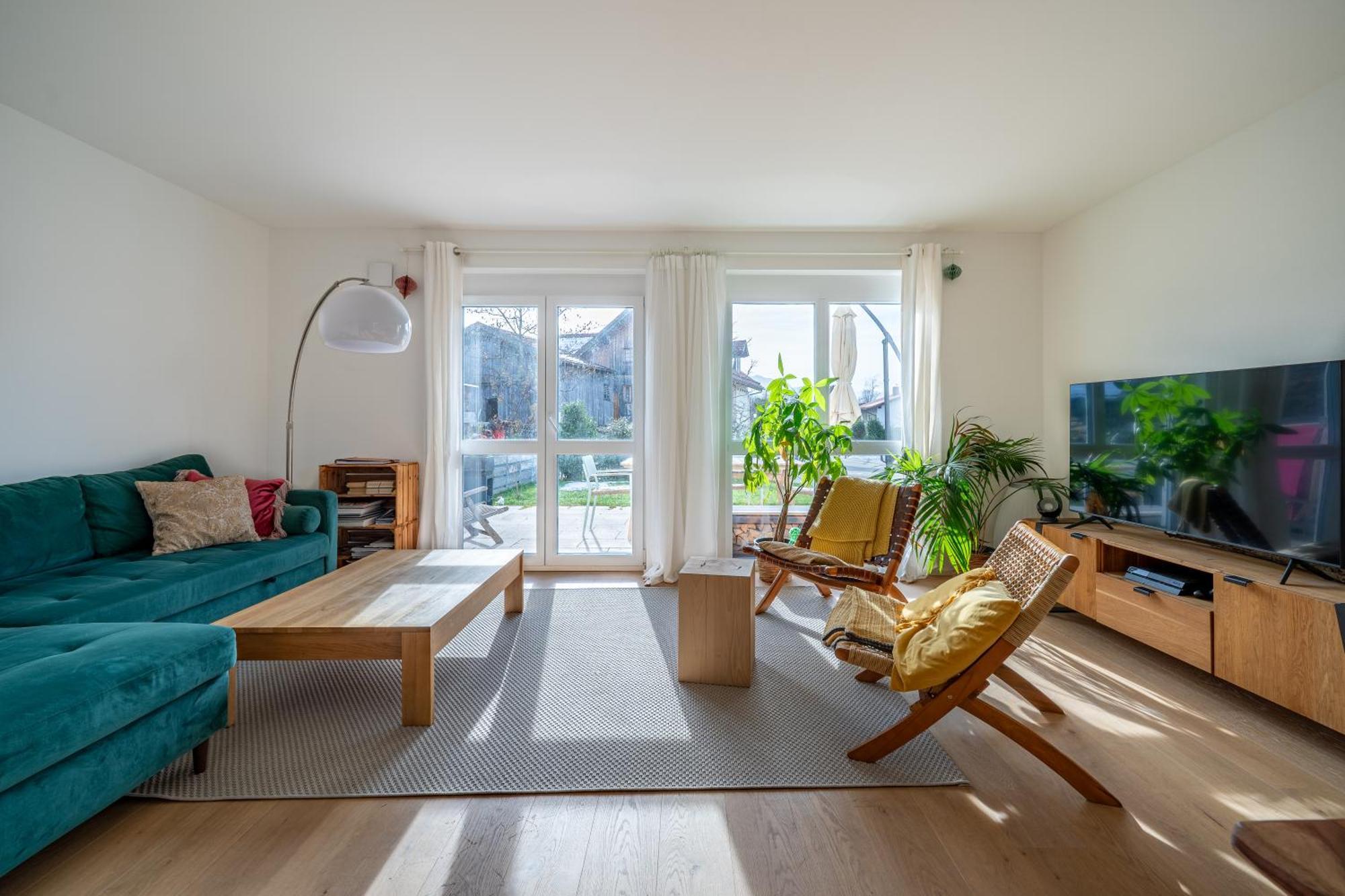 Liboria: Stylisches Haus; Sauna ; 4Min Zum See Seehausen am Staffelsee Luaran gambar