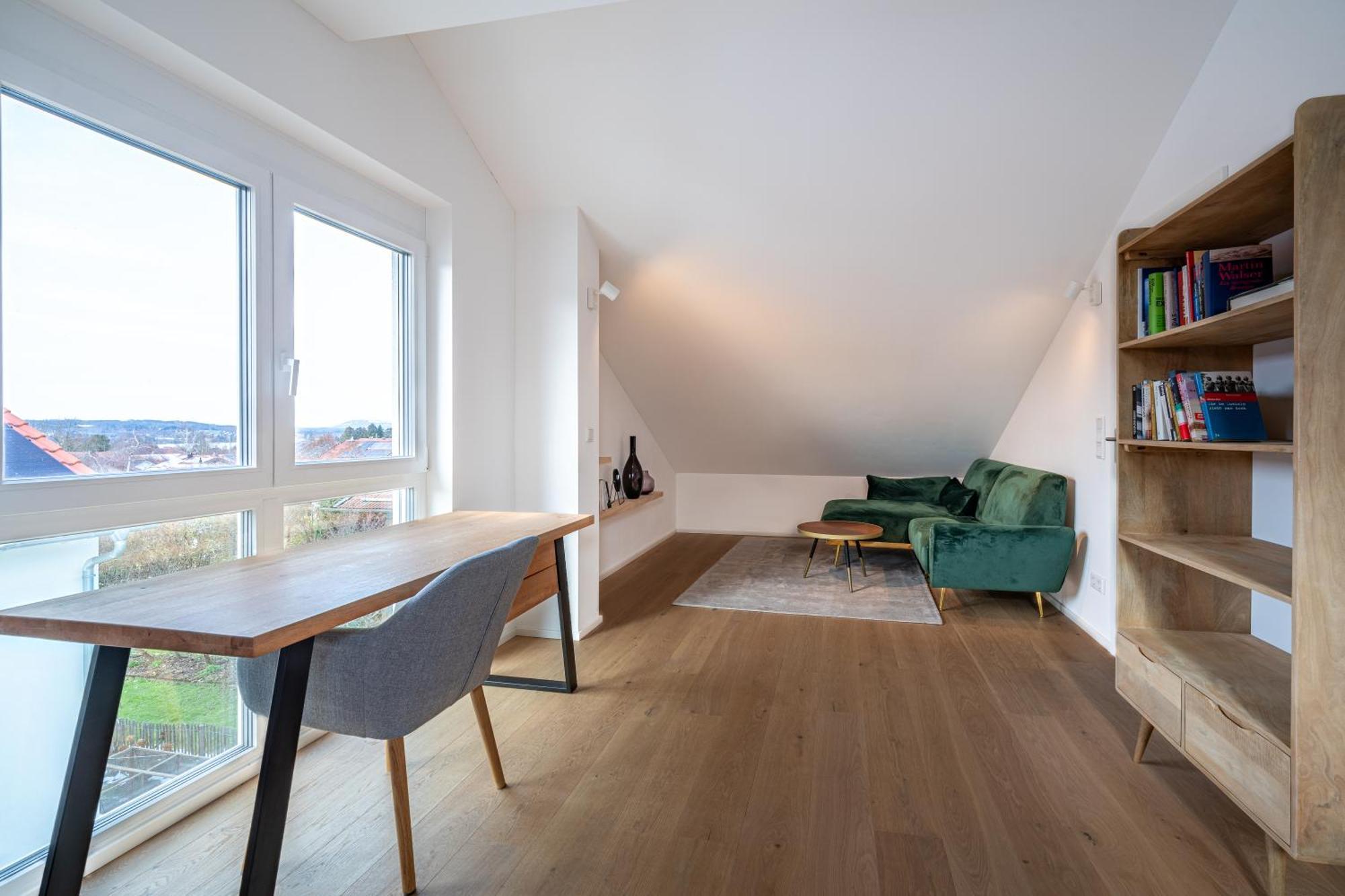 Liboria: Stylisches Haus; Sauna ; 4Min Zum See Seehausen am Staffelsee Luaran gambar