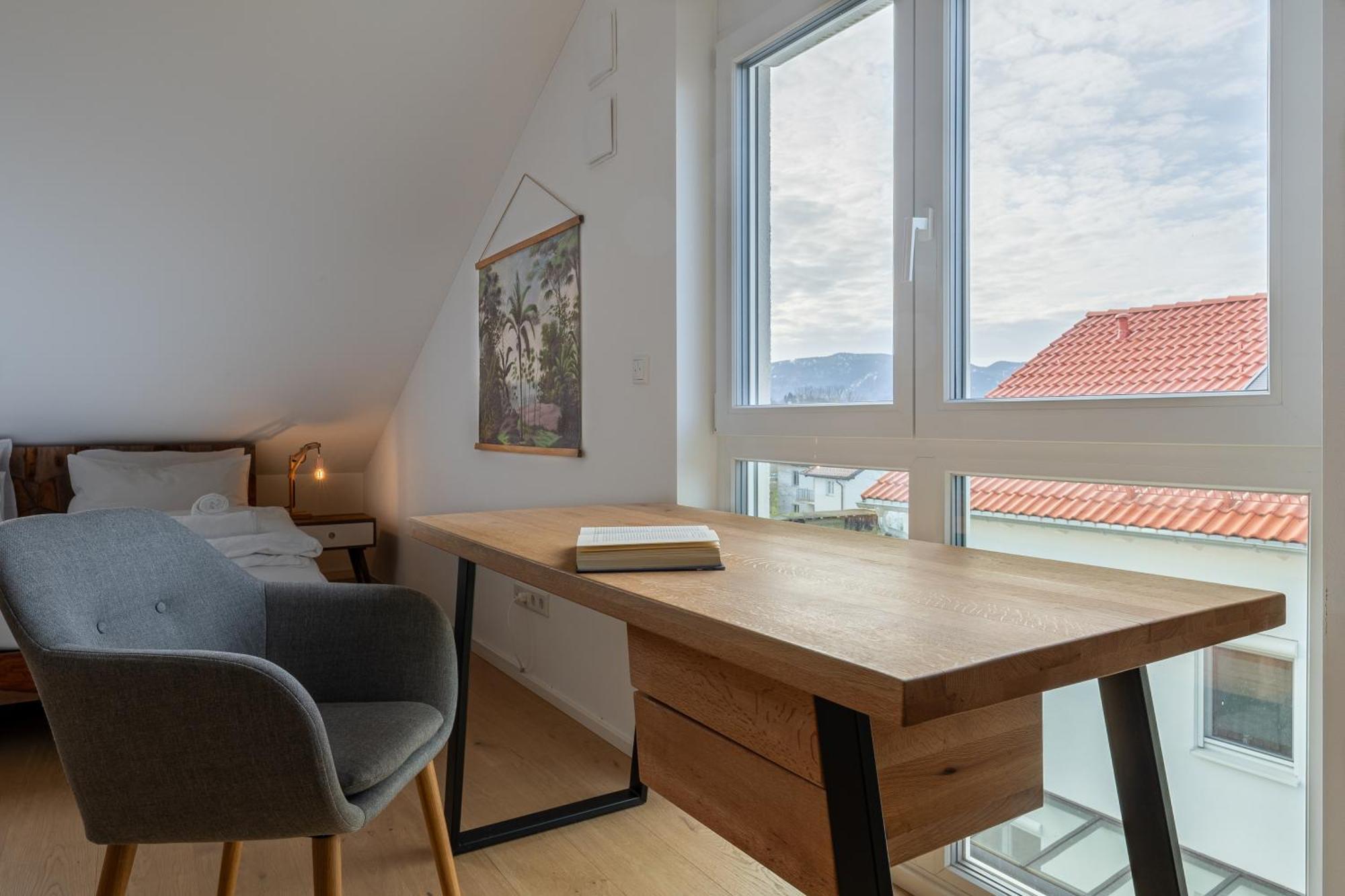 Liboria: Stylisches Haus; Sauna ; 4Min Zum See Seehausen am Staffelsee Luaran gambar